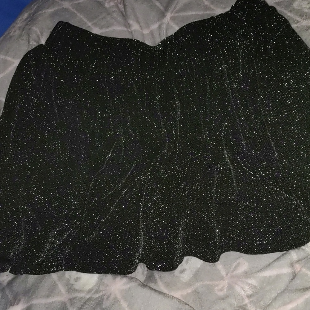 Sparkly skater skirt